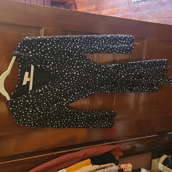 Loft Black and White Dress - Picture 1 of 2